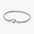 Runder Pandora Verschluss Gedrehtes Schlangen-Gliederarmband Runder Pandora Verschluss Gedrehtes Schlangen-Gliederarmband