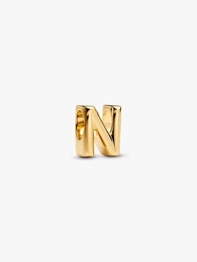 Buchstabe N Alphabet-Mini-Charm