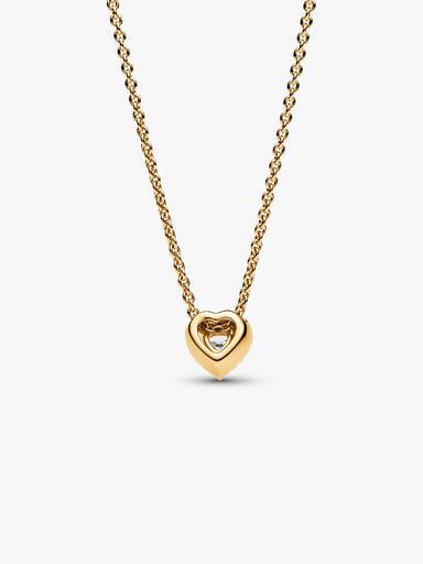 Funkelndes Herz Collier-Halskette