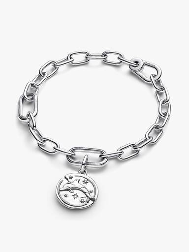 Delfin Medaillon-Charm