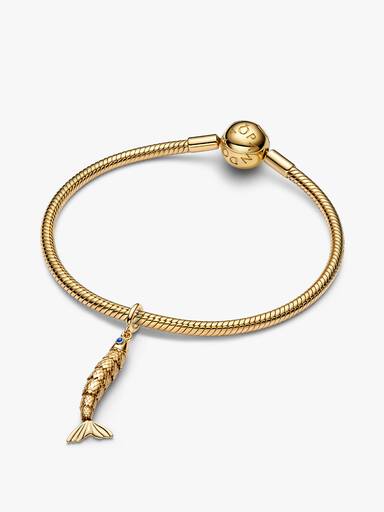 Beweglicher Fisch Charm-Anhänger