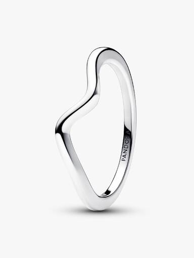 Polierte Welle Ring