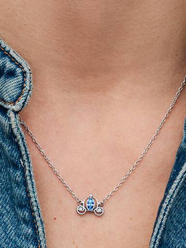 Disney Cinderellas Kutsche Collier-Halskette