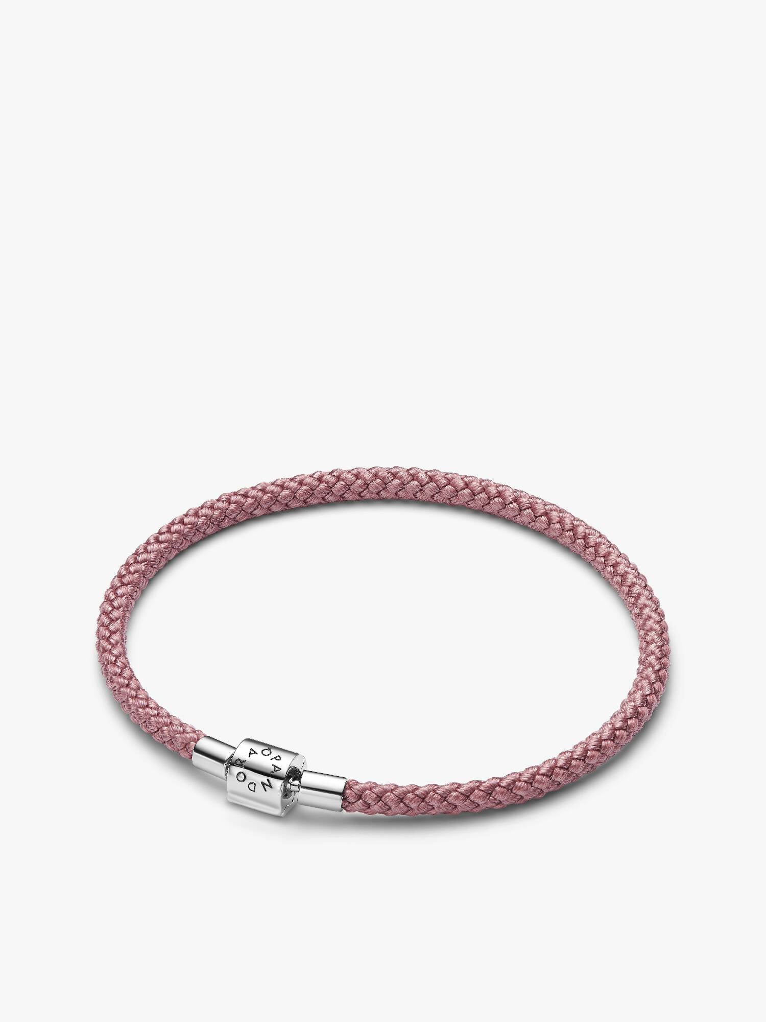 Schimmerndes Rosafarbenes Kordel-Armband
