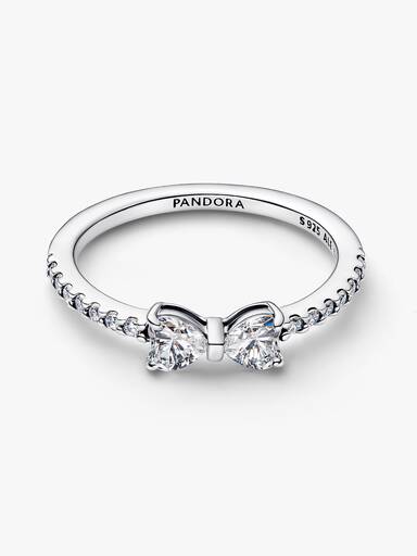 Funkelnde Schleife Ring