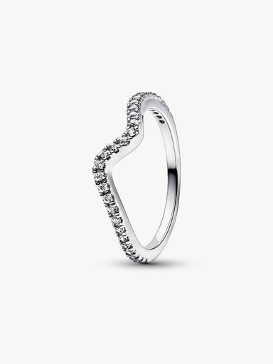 Funkelnde Welle Ring