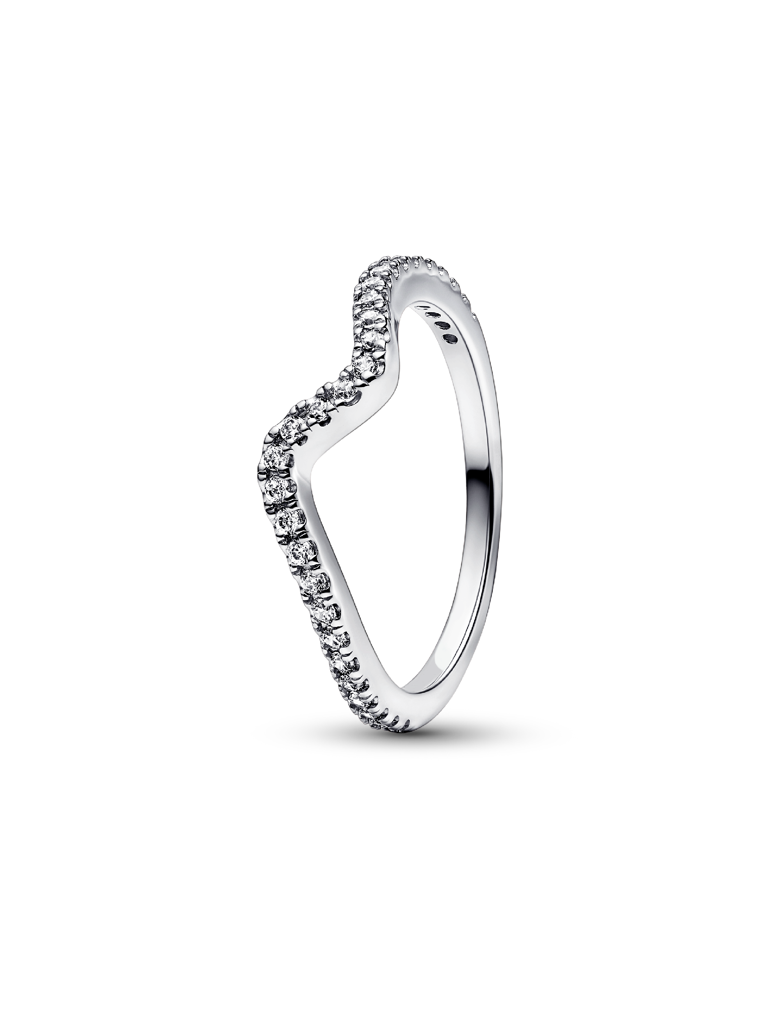 Funkelnde Welle Ring