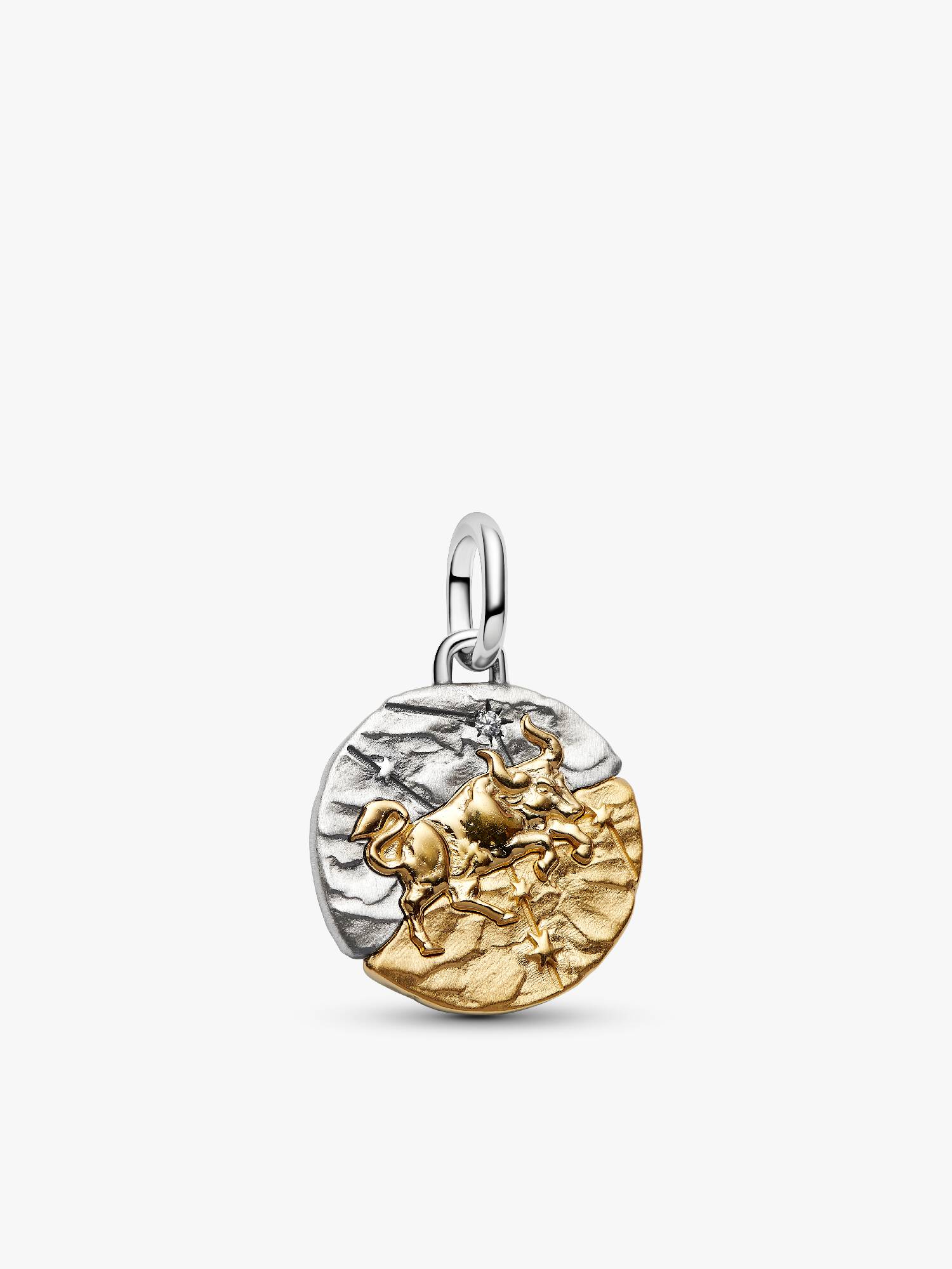 Sternzeichen Stier Medaillon-Charm