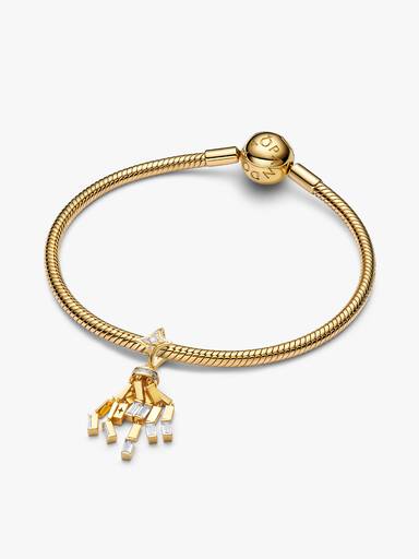 Sternschnuppe Charm-Anhänger