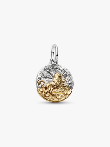 Sternzeichen Löwe Medaillon-Charm