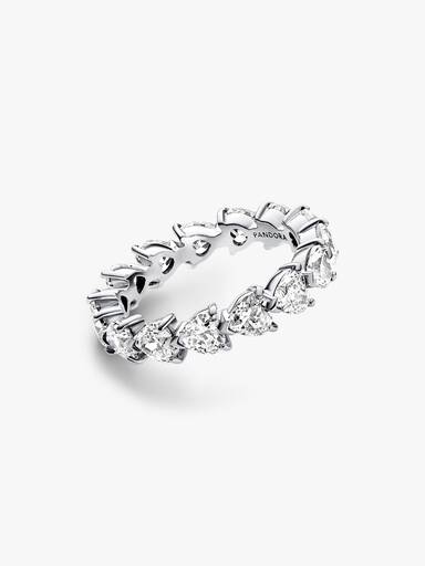 Herzreihe Ewigkeits-Ring