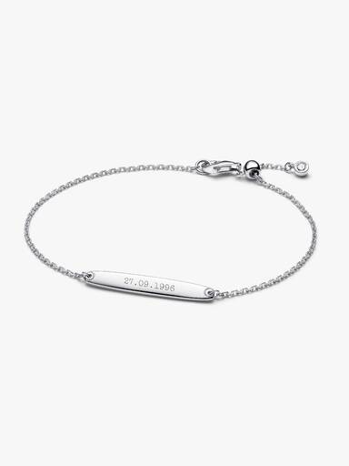 Gravierbares Stab Kettenarmband