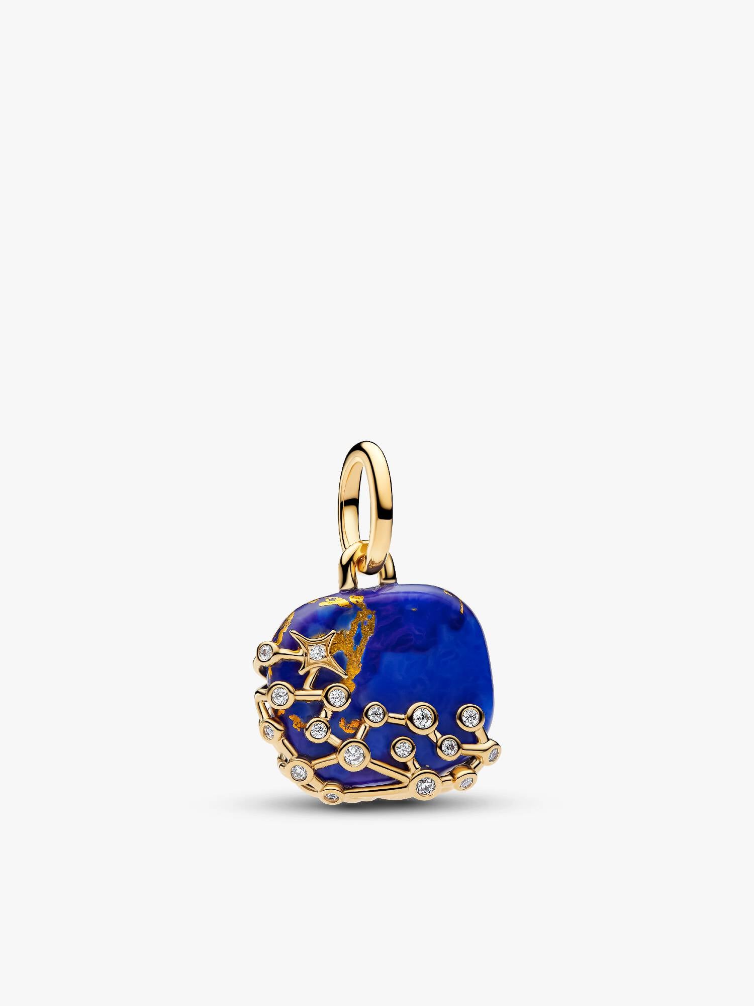 Himmelblaues Sternbild Charm-Anhänger