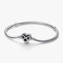 Pandora Moments Schlangen-Gliederarmband mit Funklendem Unendlichkeits-Herzverschluss Pandora Moments Schlangen-Gliederarmband mit Funklendem Unendlichkeits-Herzverschluss