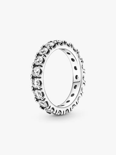 Funkelnde Reihe Ewigkeits-Ring