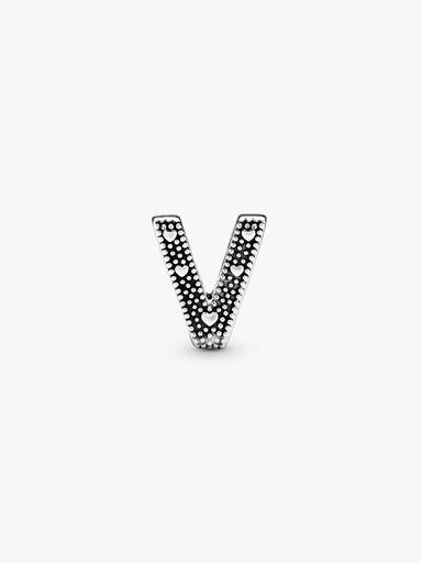 Buchstabe V Alphabet-Charm