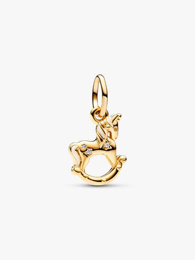 Schaukel-Einhorn Charm-Anhänger