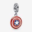 Marvel The Avengers Captain Americas Schild Charm-Anhänger