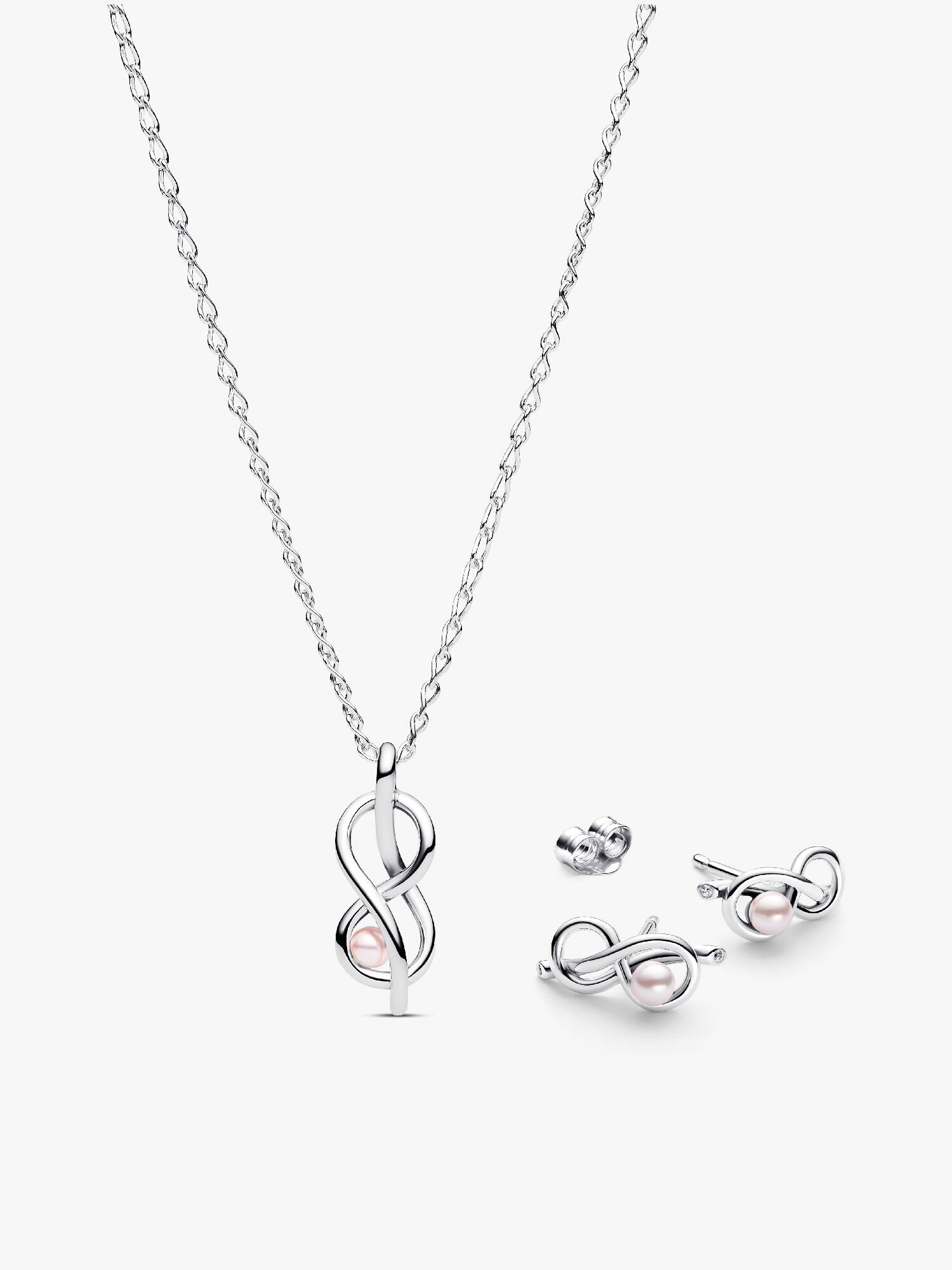 Unendlichkeitsknoten Schmuck-Geschenkset