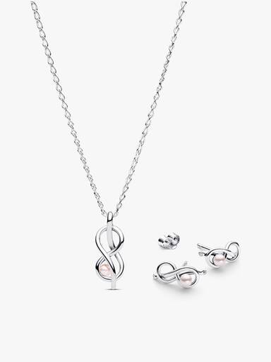 Unendlichkeitsknoten Schmuck-Geschenkset
