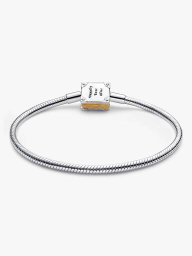 Disney Prinzessinnen Geschichtenbuch Schlangen-Gliederarmband mit im Labor gezüchtetem Diamanten