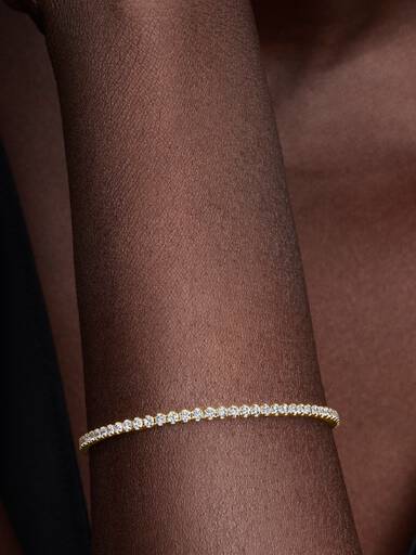 Funkelndes Tennisarmband