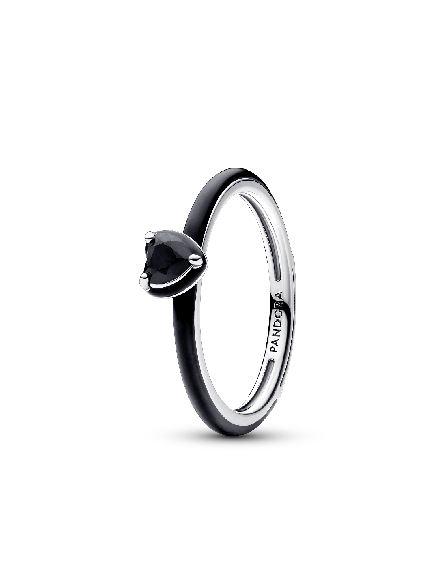 Pandora ME Schwarzes Chakra Herz Ring