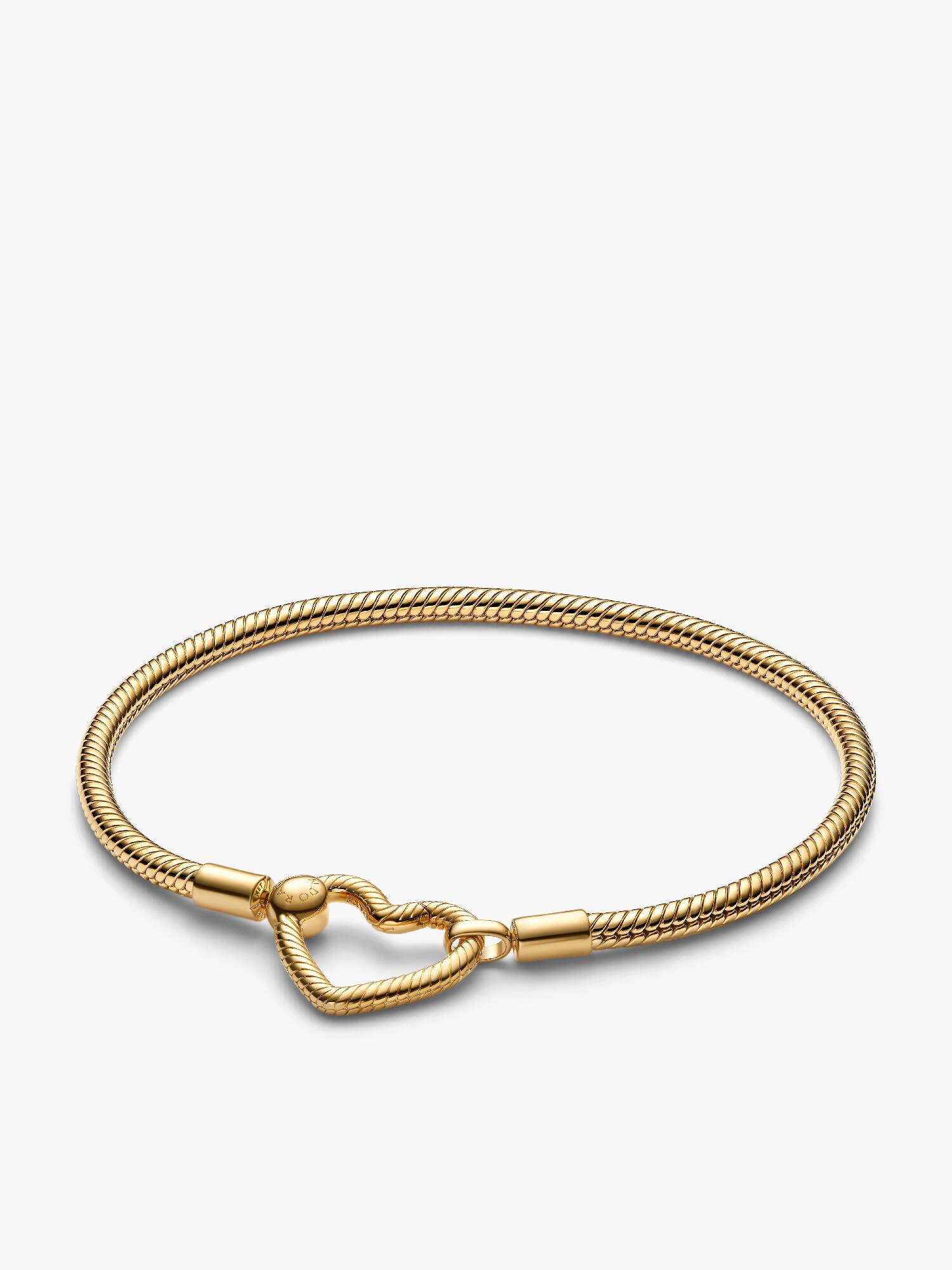 Herzverschluss Schlangen-Gliederarmband