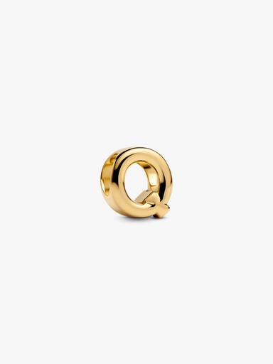Buchstabe Q Alphabet-Mini-Charm