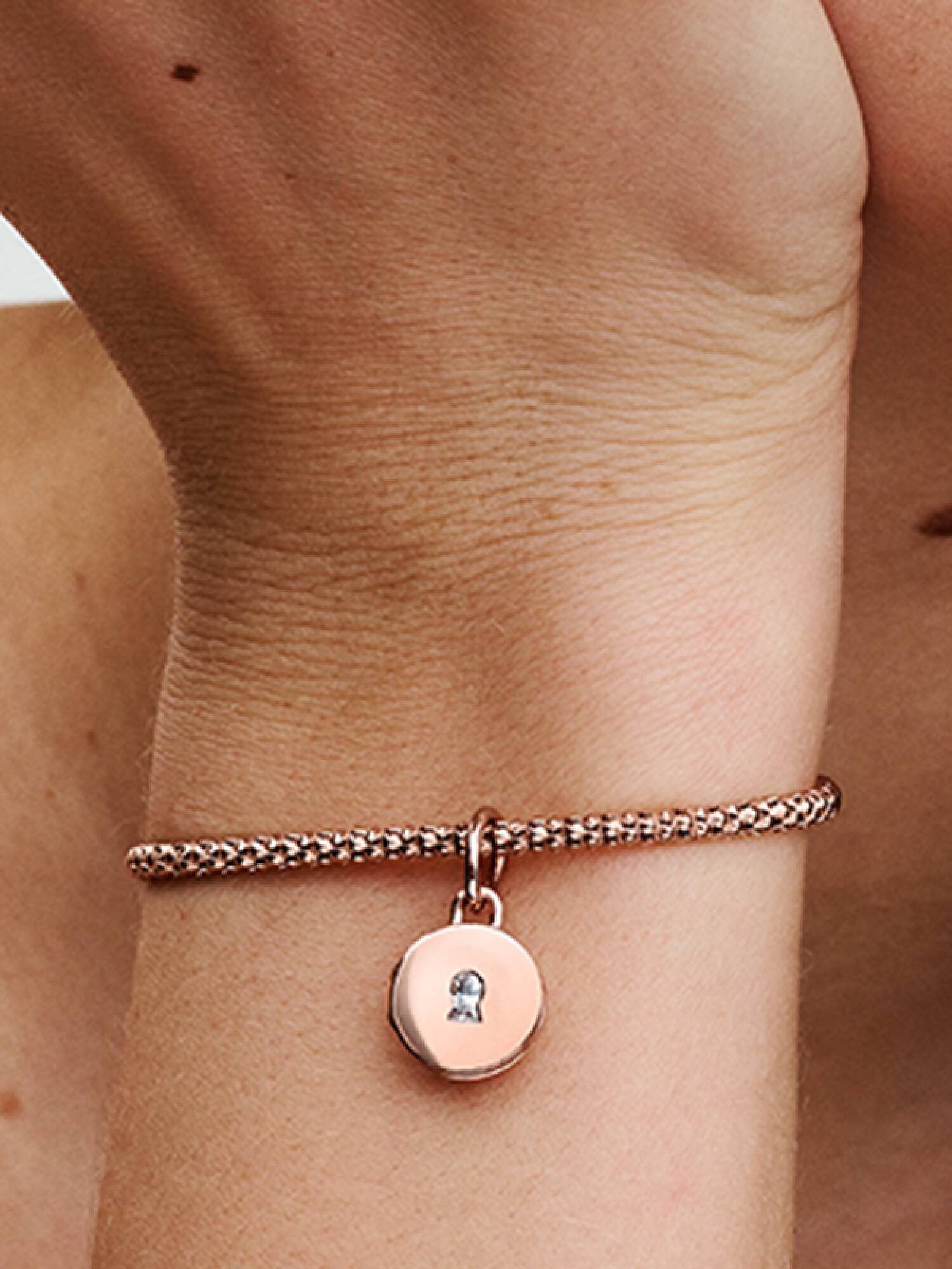 Aufklappbares & Gravierbares Liebesmedaillon Charm-Anhänger