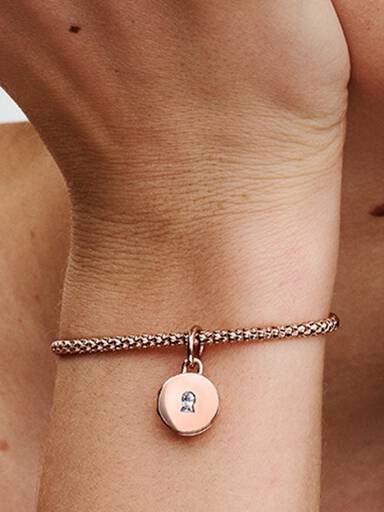 Aufklappbares & Gravierbares Liebesmedaillon Charm-Anhänger