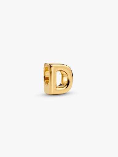 Buchstabe D Alphabet -Mini-Charm