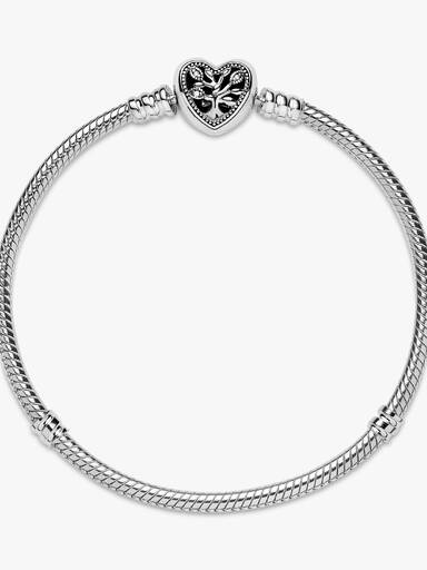 Stammbaum Herzverschluss Schlangen-Gliederarmband