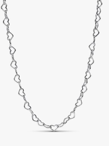 Verbundene Herzen Collier-Halskette