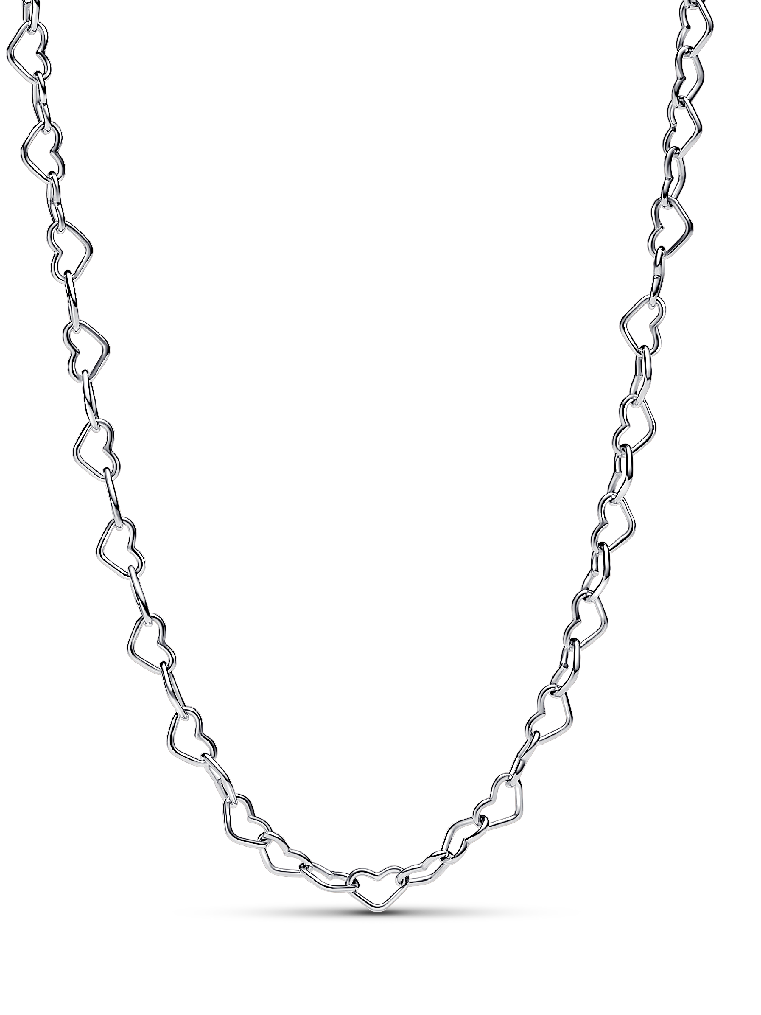 Verbundene Herzen Collier-Halskette