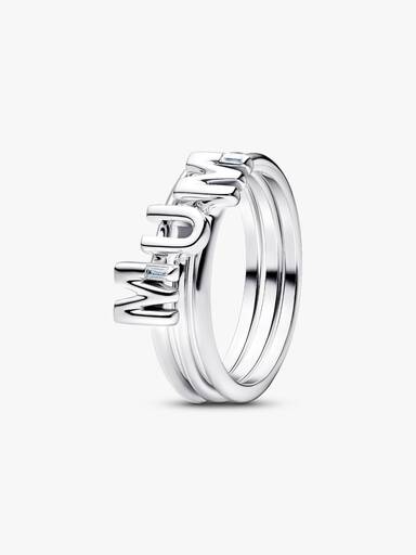 MUM Buchstaben Teilbarer Ring
