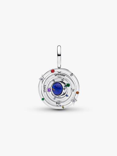 Drehende Armillarsphäre Charm-Anhänger