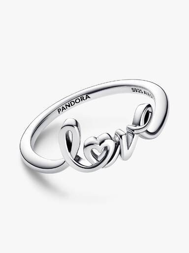 Handgeschrieben Love Ring