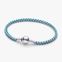 Blaue Kordel Gliederarmband Blaue Kordel Gliederarmband