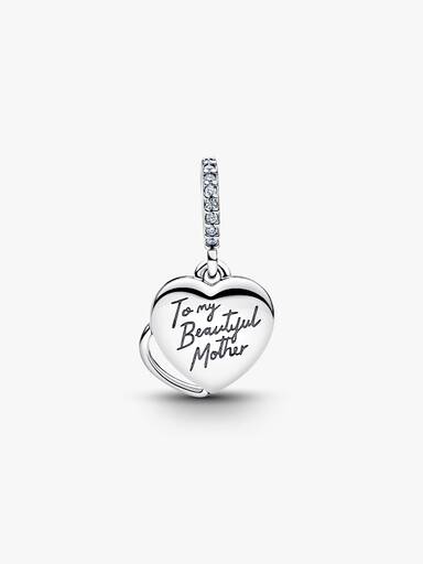 Beautiful Mother Doppelter Charm-Anhänger