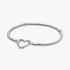 Pandora Moments Herzverschluss Schlangen-Gliederarmband Pandora Moments Herzverschluss Schlangen-Gliederarmband