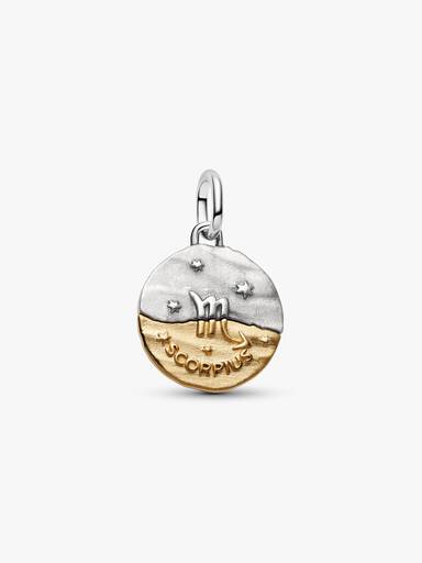 Sternzeichen Skorpion Medaillon-Charm