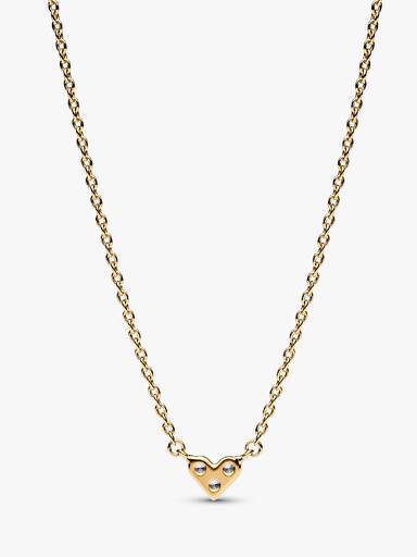 Drei Sterne Herz Collier-Halskette