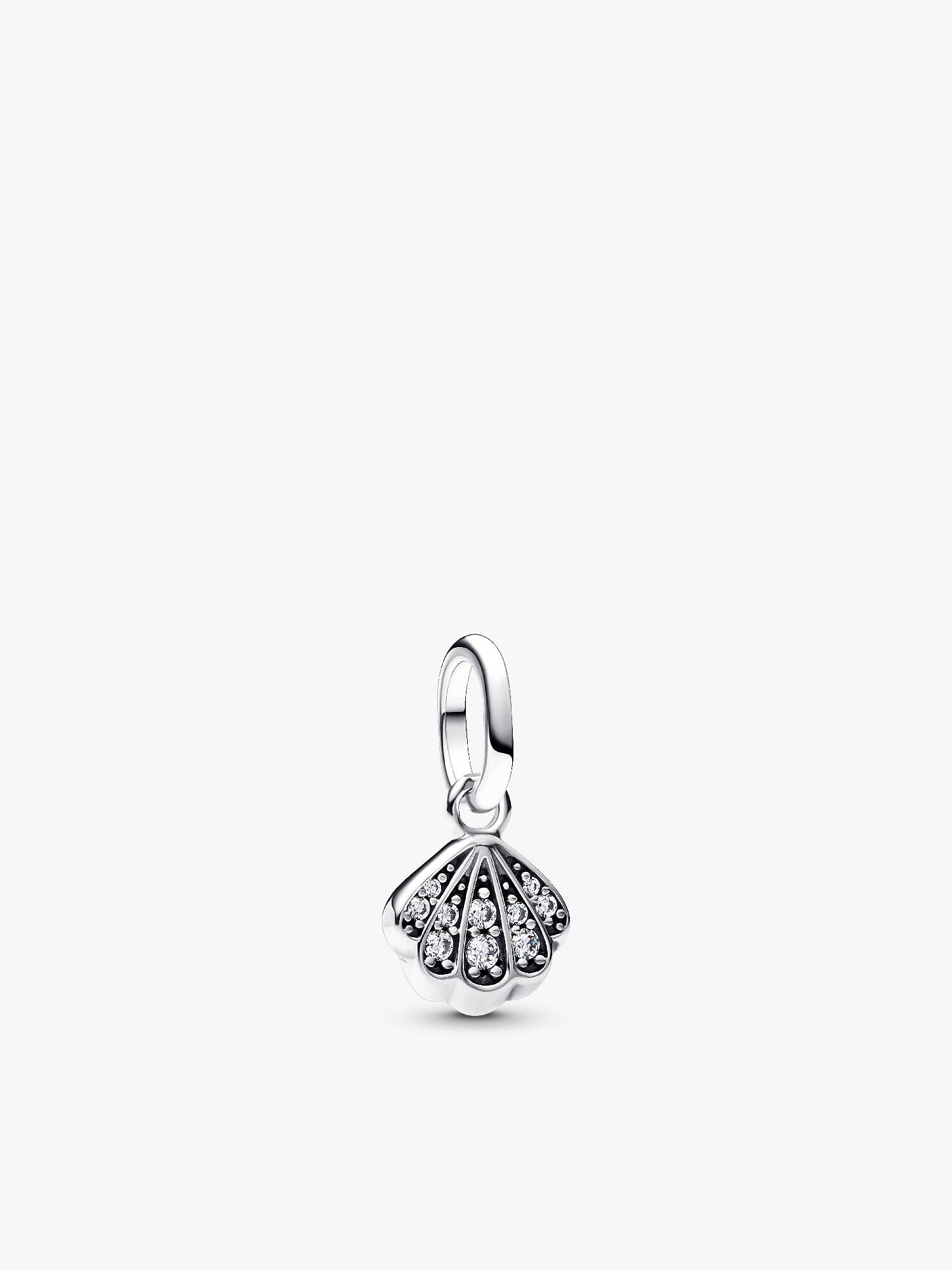 Funkelnde Muschel Mini-Charm-Anhänger
