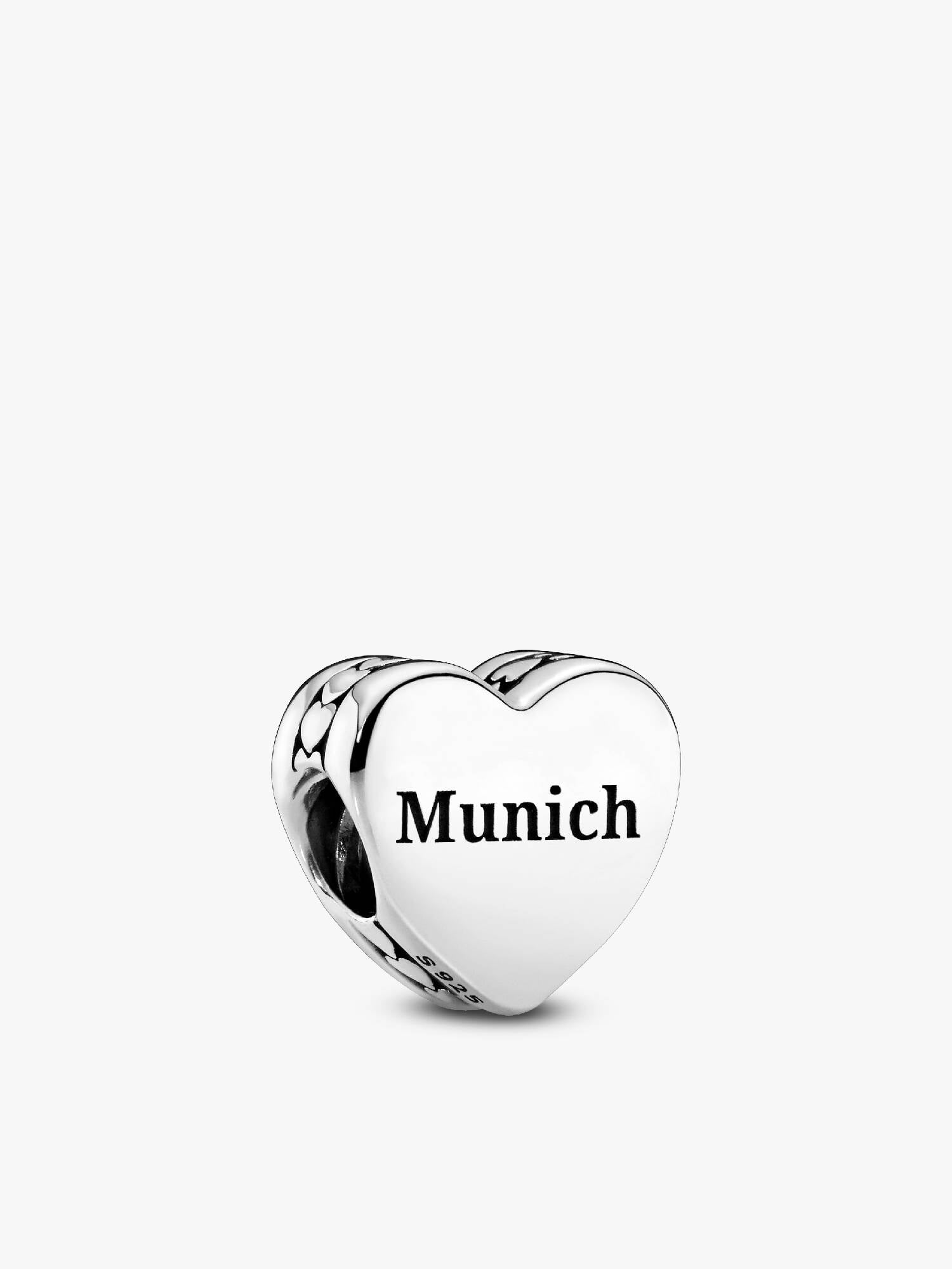 München Skyline Herz Charm