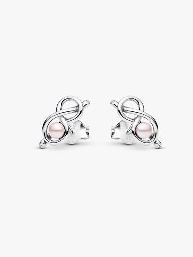 Unendlichkeitsknoten Ohrstecker