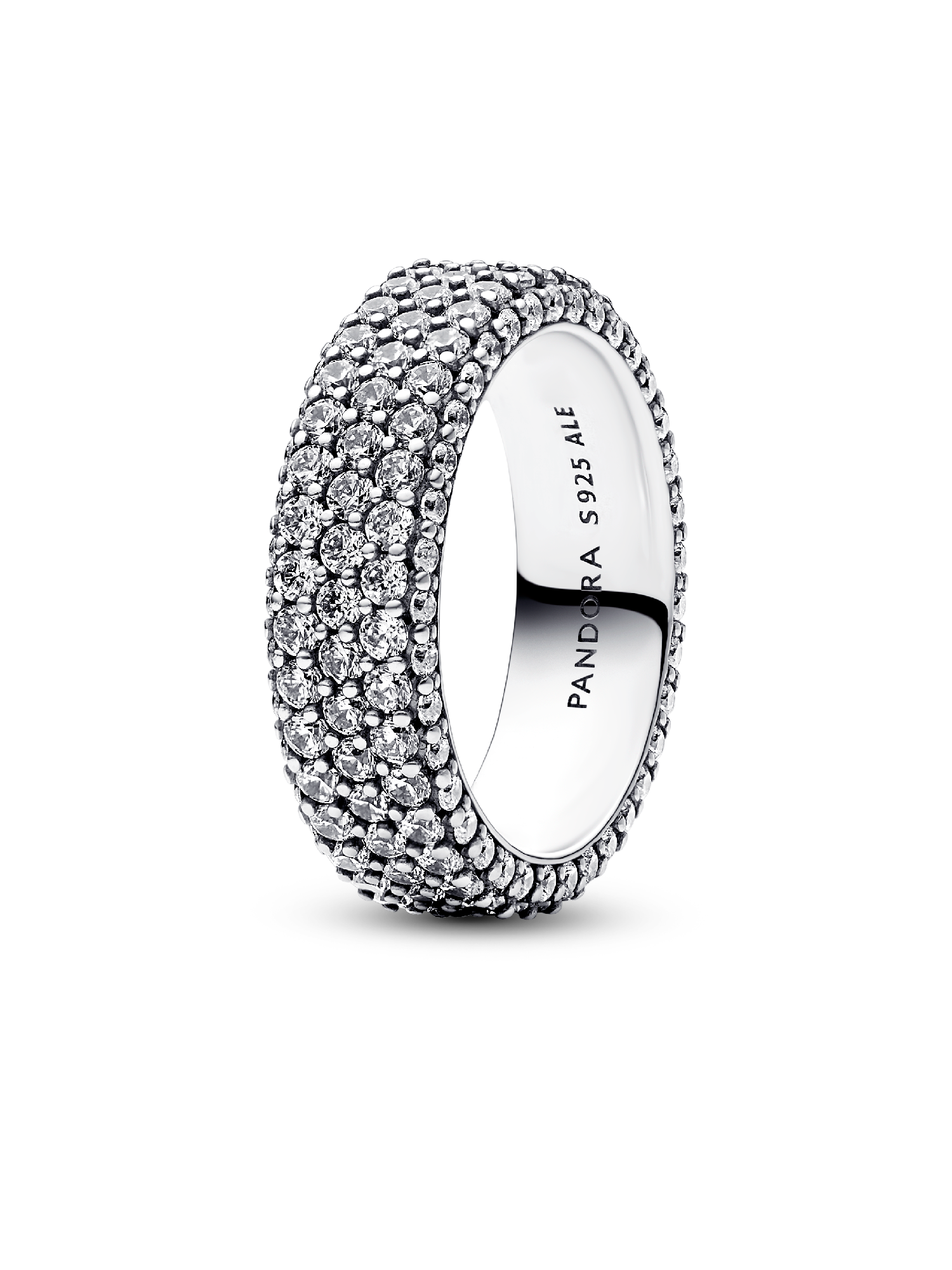 Pandora Timeless Dreireihiger Pavé Ring