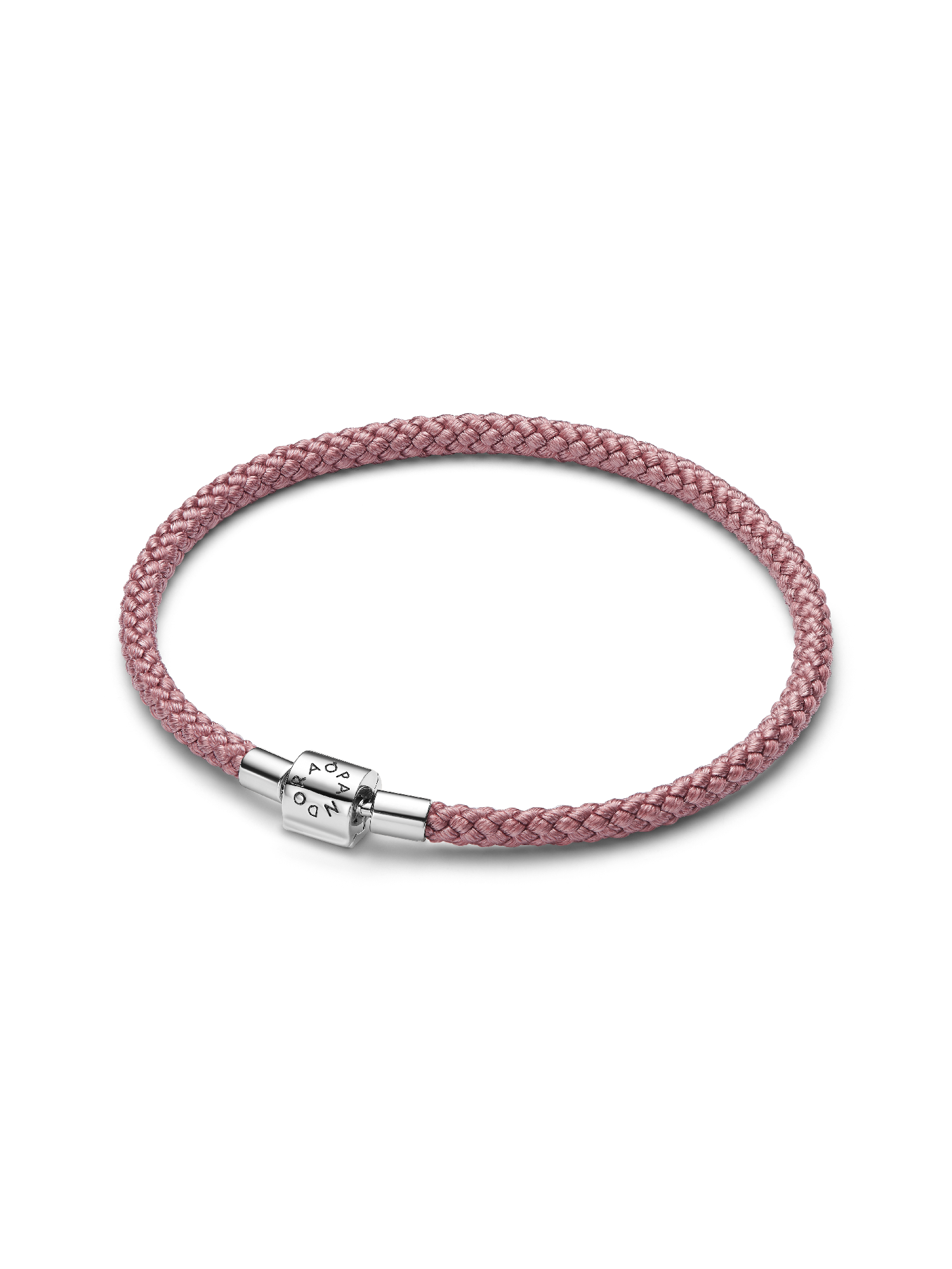 Schimmerndes Rosafarbenes Kordel-Armband