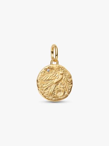 Schwalbe Medaillon-Charm