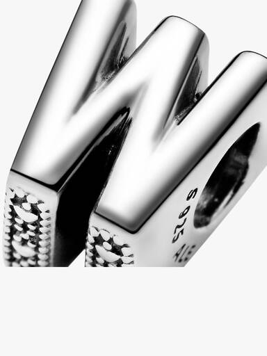 Buchstabe W Alphabet-Charm